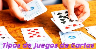 tipos de juegos de cartas